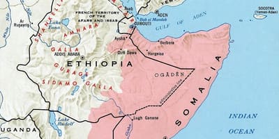 North eastern Kenya map
