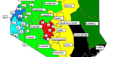 Map of kisumu Kenya